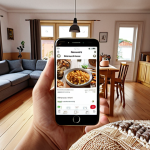 **Image Prompt:** A person meticulously tracking expenses using a budgeting app on a smartphone, highlighting categories like "Boende (Housing)," "Mat (Food)," and "Transport." The background should depict a cozy Swedish home interior. The overall tone is organized and financially responsible.